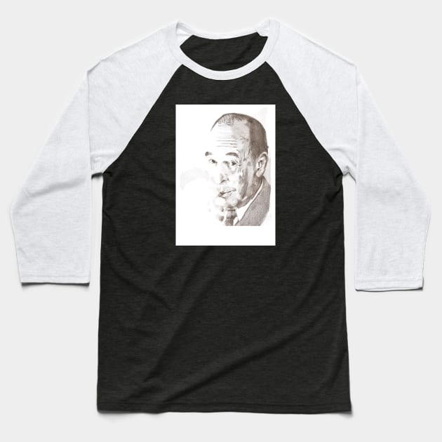 C. S. Lewis Baseball T-Shirt by Grant Hudson